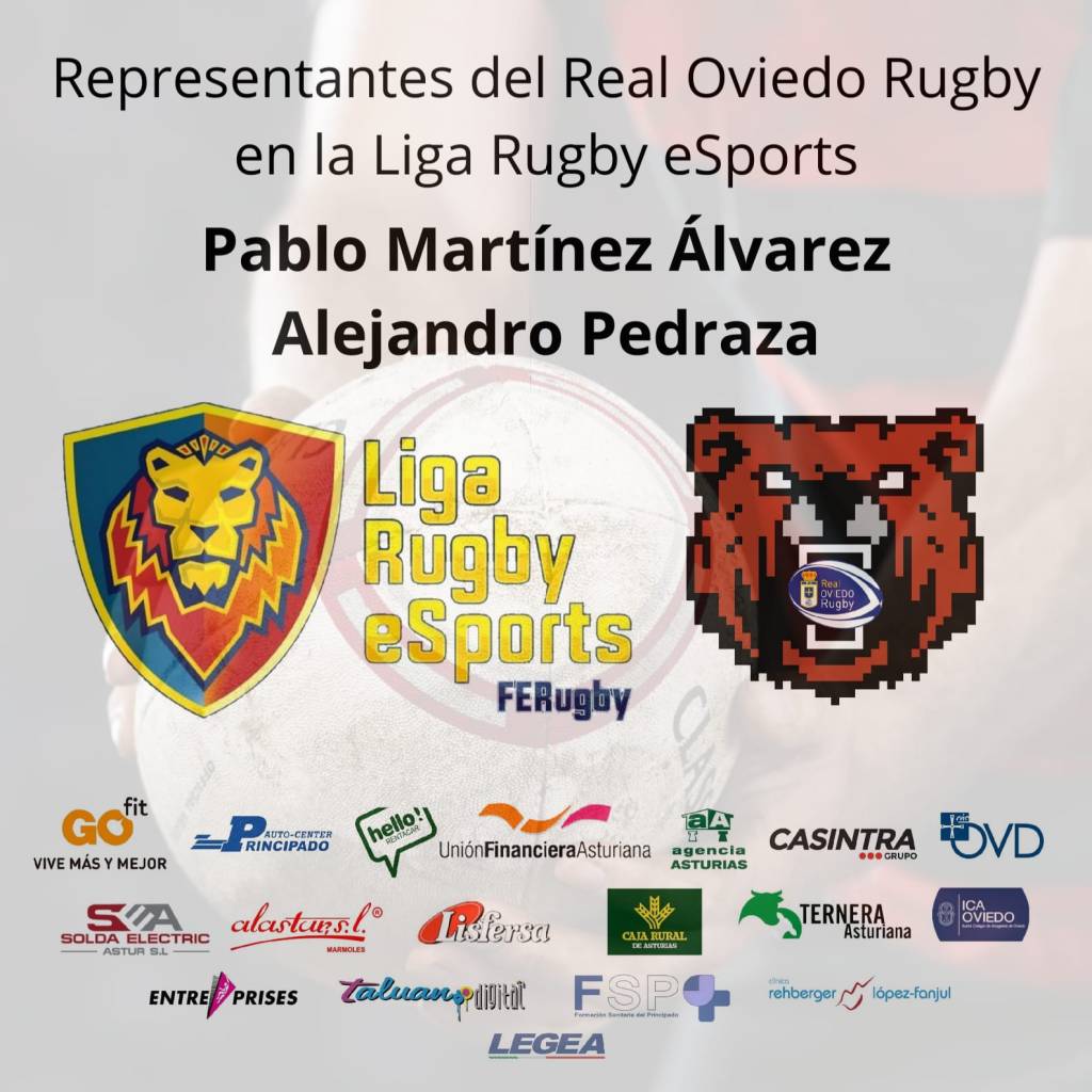 El Real Oviedo Rugby debuta en los E-Sports
